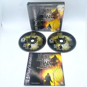 Alone in the Dark: The New Nightmare (Sony PlayStation 1, 2001) Complete Manual
